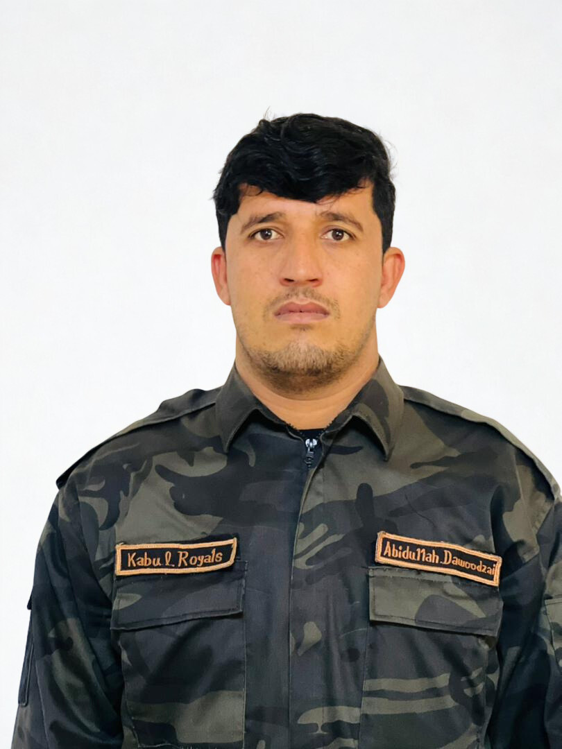 Abidullah Dawoodzai - Security Guard at Kabul Royals Logistic Services Company